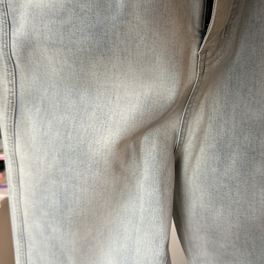 Mudpie Split Hem Jeans Size Medium - image 4